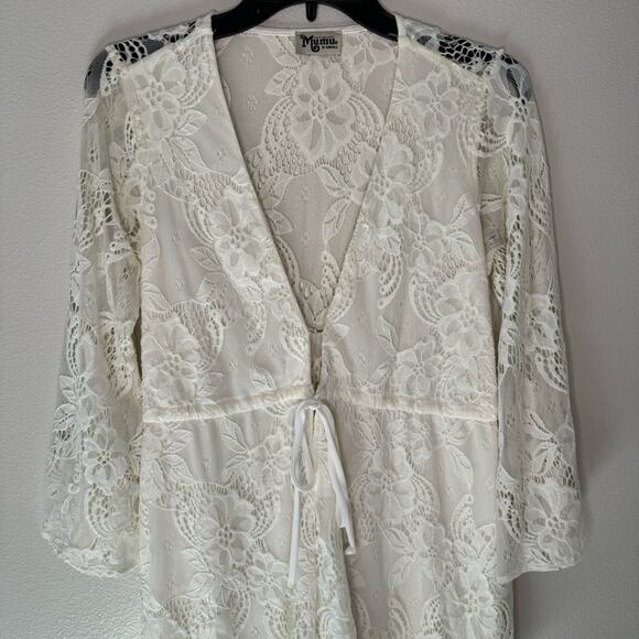 Show Me Your MuMu Roxy Romper Lace Romper Women Size XS - Picture 3 of 14